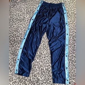Vintage Reebok side snap pants